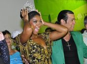 Carnaval! Cris Vianna é coroada rainha de bateria da Imperatriz Leopoldinense
