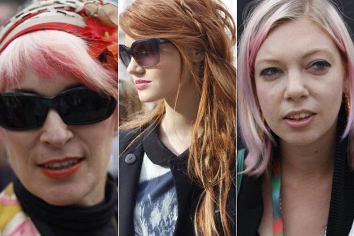 Fashionistas abusam dos fios coloridos Londres; veja os cabelos