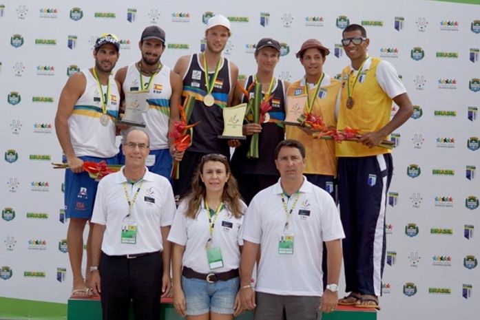 Alagoas fica com o bronze no Mundial Universitário de Vôlei de Praia