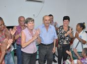 Nivaldo Jatobá é aplaudido de pé no café da manhã