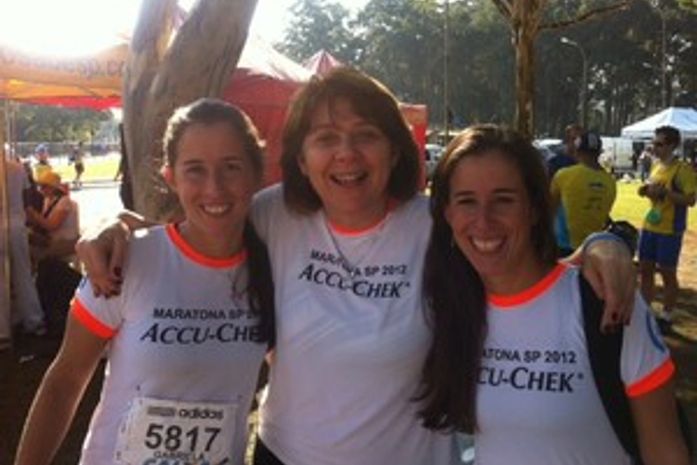 Com diabetes, brasileira participa de corrida especial nos Estados Unidos