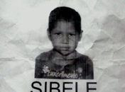 Cartaz procura pela pequena Cibele.