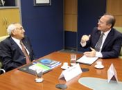 Renan agradece apoio do ministro Gastão Vieira, do Turismo
 