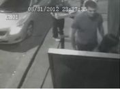 Acusado entrando na Boate