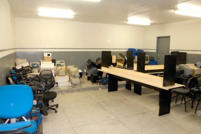 Material apreendido durante a Operação Matchpoint