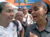 Vereadora Heloísa Helena e Marina Silva 