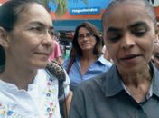 Vereadora Heloísa Helena e Marina Silva 