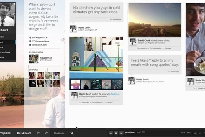 Sob liderança de Timberlake, MySpace anuncia redesenho
