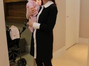 Mel Lisboa aparece pela primeira vez com a filha