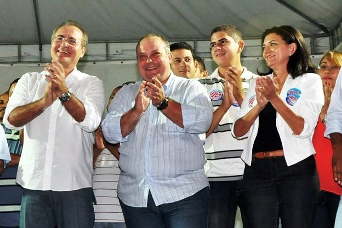 Em Messias, Renan apoia Jarbinha, do PSDB, para retornar à Prefeitura do Município