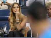 Modelo rouba a cena na torcida e capitaliza fama com ensaio sensual