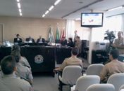 Representantes das Polícias no TRE