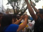 Vídeo: manifestação de estudantes da Uneal termina em confusão