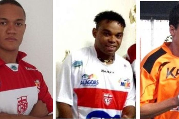 Gercimar, Carlinhos Bala e Thiago Gomes.