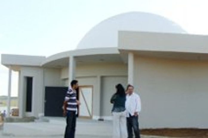 Luciano Barbosa e o Planetário em Arapiraca