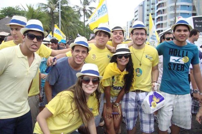 Caminhada Rui Palmeira na orla de Maceió