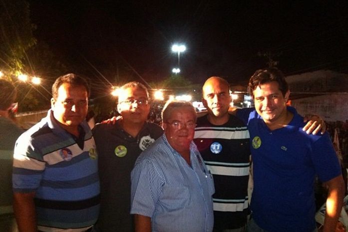 Abrahão Moura e Mauricio Quintella