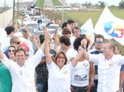 Luciano, Célia e Renan