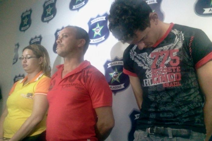 Quadrilha foi presa acusada de roubo a bancos em Alagoas