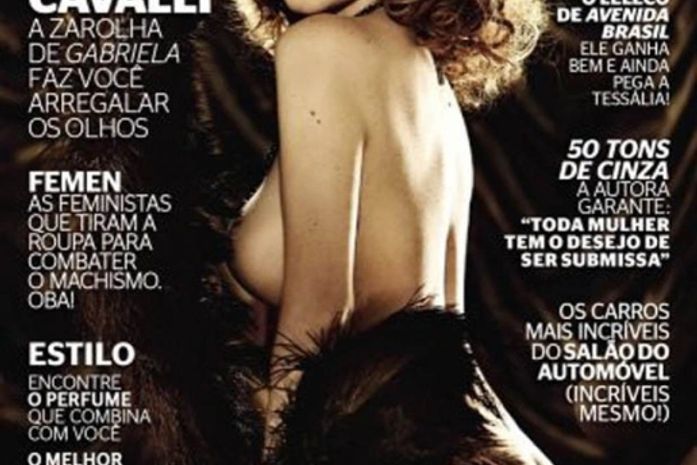 Veja a capa da 'Playboy' com Leona Cavalli, a Zarolha, de Gabriela