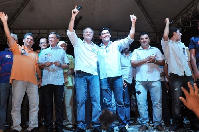 Renan foi levar seu apoio a Rodrigo Neno na disputa eleitoral da Laje
