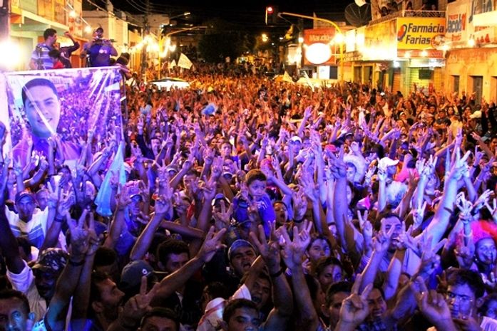 Último comício de Jacob Brandão emociona Mata Grande