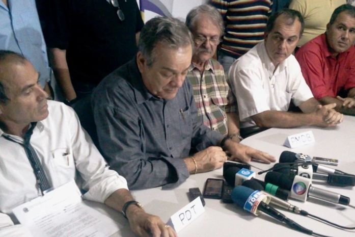 Lessa anunciou a candidatura de Jurandir Bóia