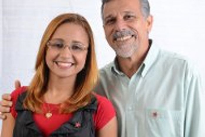 Renata com Judson Cabral