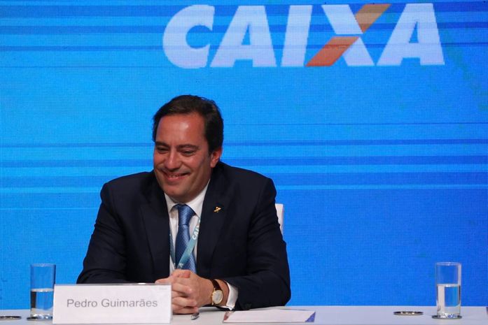 O presidente da Caixa Econômica Federal, Pedro Guimarães