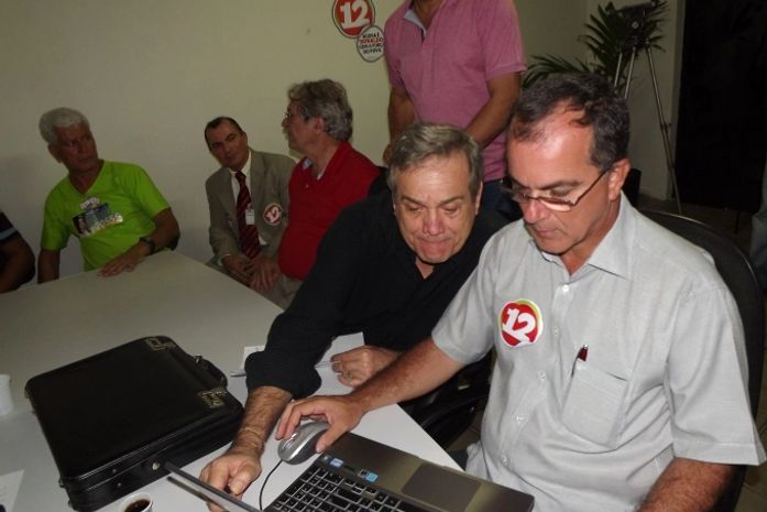Ex-governador, Ronaldo Lessa e o deputado, Ronaldo Medeiros