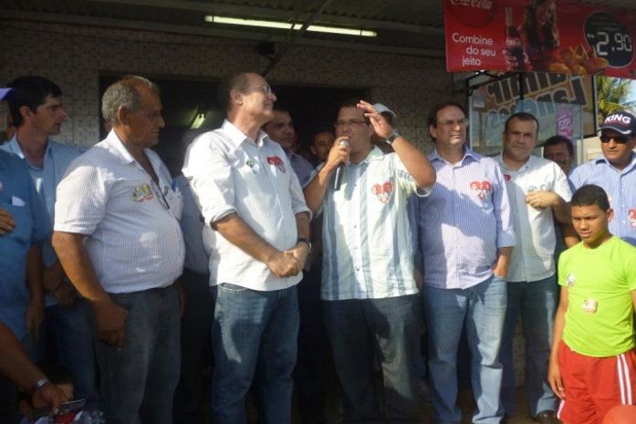 João Sebastião, Senador Renan, Prefeito Seninha, Luciano Barbosa.