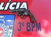3°BPM apreende menor com arma de fogo em Olho D’água Grande