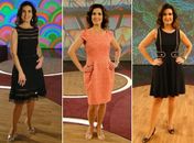 Queridinha: Fátima Bernardes tem figurino entre os mais pedidos da Globo