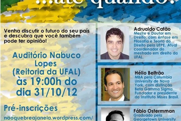 Evento que discute liberdade e rumos do País tem apoio da Incubal
