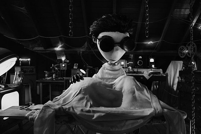 Imagem da animação 'Frankenweenie', de Tim Burton