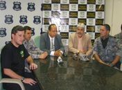 Delegados da Polícia Civil e Força Nacional 