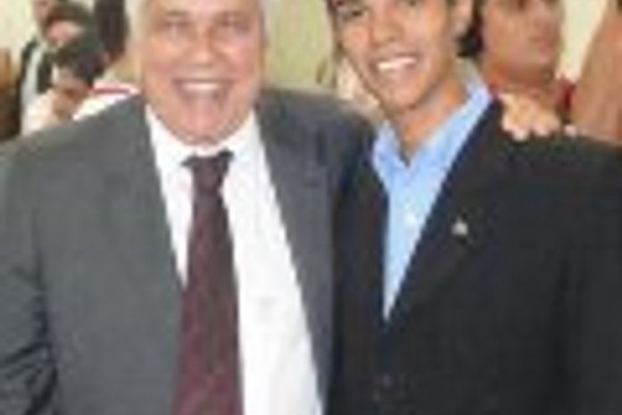 Clewinho com Thomaz Nonô