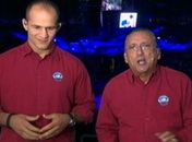 Galvão Bueno é xingado em transmissão 'ao vivo de verdade'