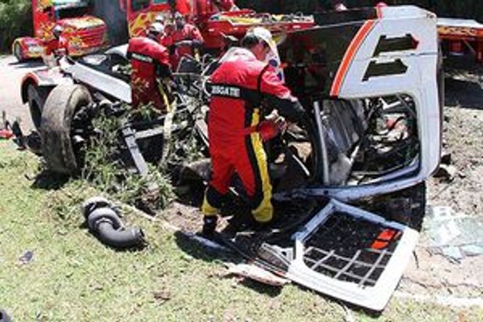 Com mais de 30 fraturas, piloto da F-Truck só deve voltar a andar em seis meses