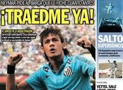 Neymar pede ao Barcelona que o contrate o quanto antes