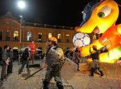 Contra ataques, mascotes serão mudadas de lugar