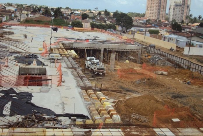 Obras do Shopping de Arapiraca