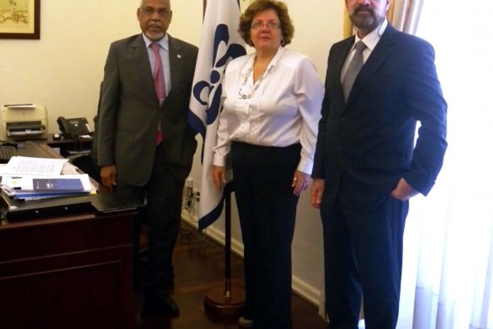 Diretores da FAT se reúnem com Embaixador da CPLP