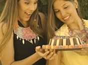 Irmãs Ariana e Juliana Gameleira