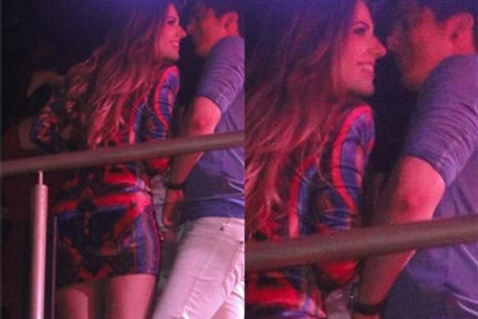 Luan Santana e a namorada