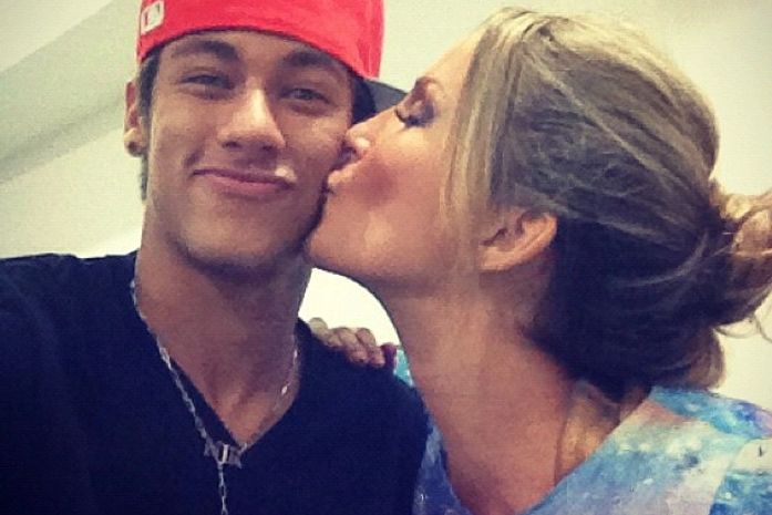 Neymar e Claudia Leitte após show no Rio