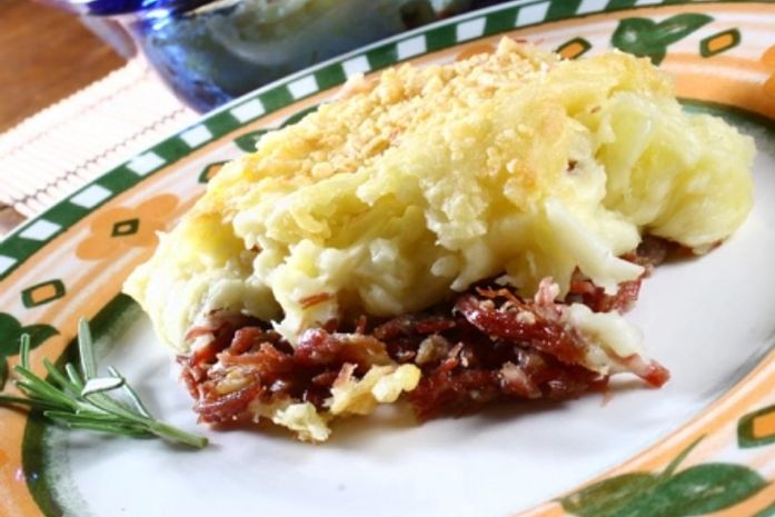 Escondidinho de Carne Seca