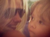 "Amor maior do mundo", diz Adriane Galisteu ao postar foto do filho