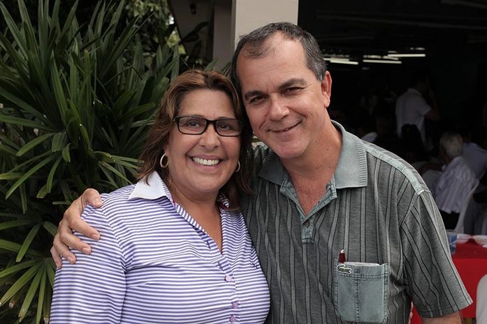 Celia Rocha com deputado petista Ronaldo Medeiros