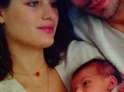 Henri Castelli resgata foto de família para homenagear o filho